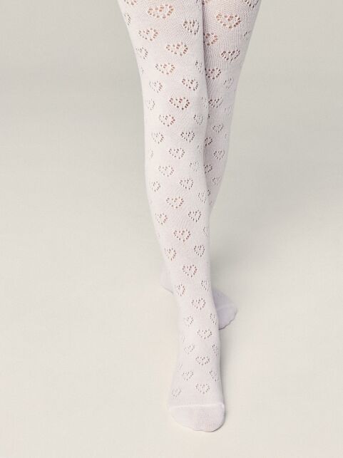 Ажурные хлопковые колготки Miss, модель 609 - купить в интернет-магазине Conte