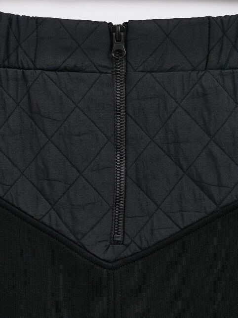 Юбка из футера на флисе с кокеткой на молнии LU 2845 - купить в интернет-магазине Conte