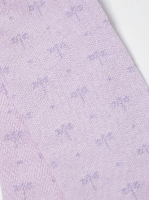 Колготки из хлопка с рисунками «стрекозы» - купить в интернет-магазине Conte