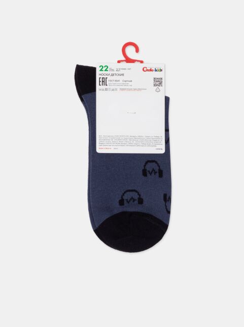 Хлопковые носки с рисунком “Music” - купить в интернет-магазине Conte