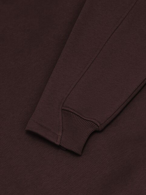 Свободный свитшот из футера с акцентными манжетами LD 3229 - купить в интернет-магазине Conte