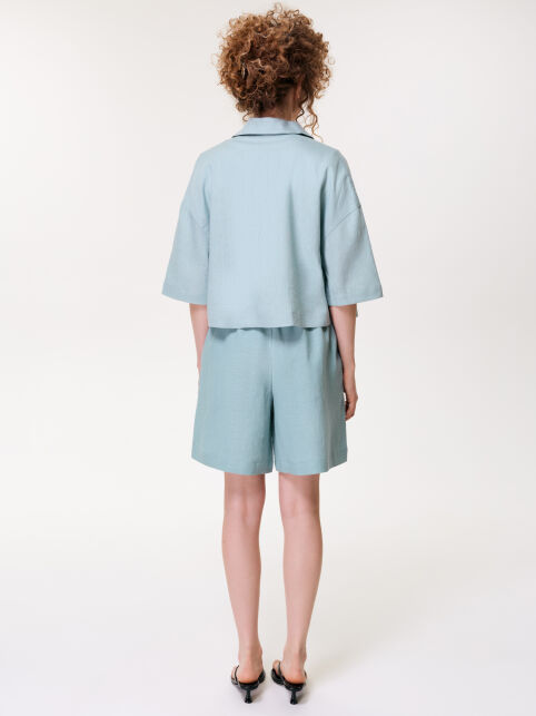 Льняные шорты с вискозой LS 3480 - купить в интернет-магазине Conte