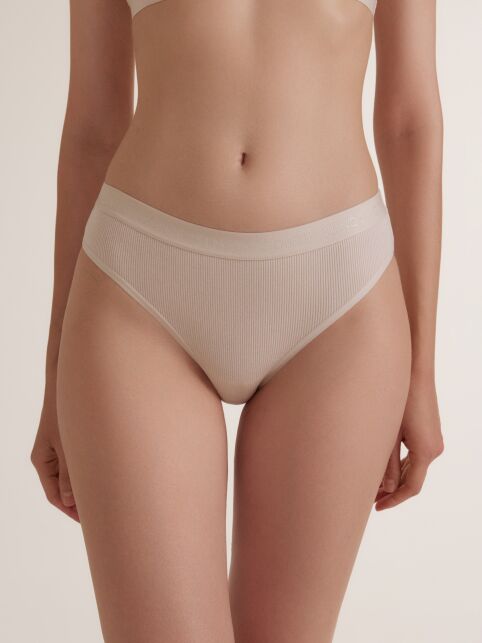 Трусы бикини в рубчик из вискозы ACTIVE SHAPE LB 3187 - купить в интернет-магазине Conte