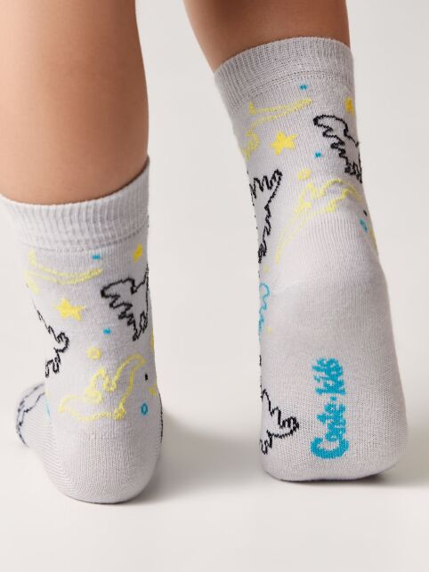 Хлопковые носки с рисунками, модель 622 - купить в интернет-магазине Conte