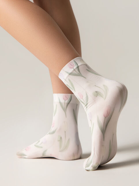 Носки с микрофиброй «Тюльпан» - купить в интернет-магазине Conte