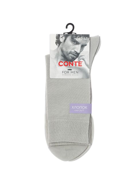 Классические носки из тонкого хлопка COOL 24х7 - купить в интернет-магазине Conte
