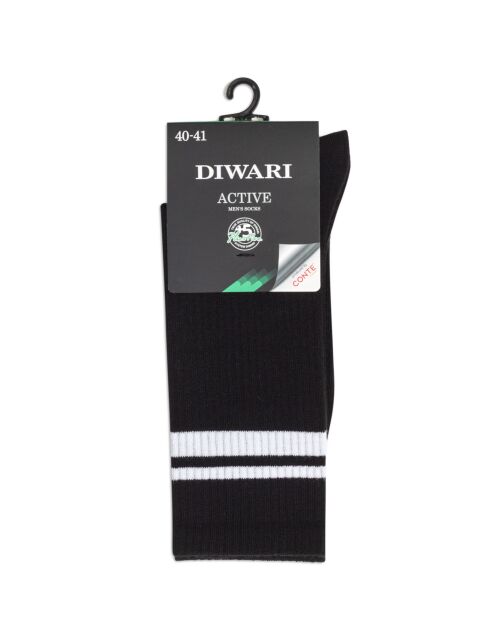 Удлинённые носки с контрастными полосами на резинке - купить в интернет-магазине Conte