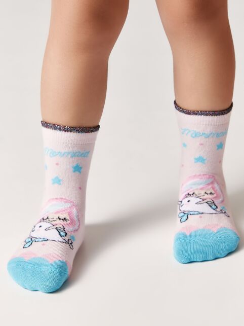 Хлопковые носки TIP-TOP с рисунками, модель 497 - купить в интернет-магазине Conte