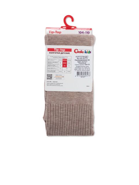 Колготки из хлопка в рубчик - купить в интернет-магазине Conte