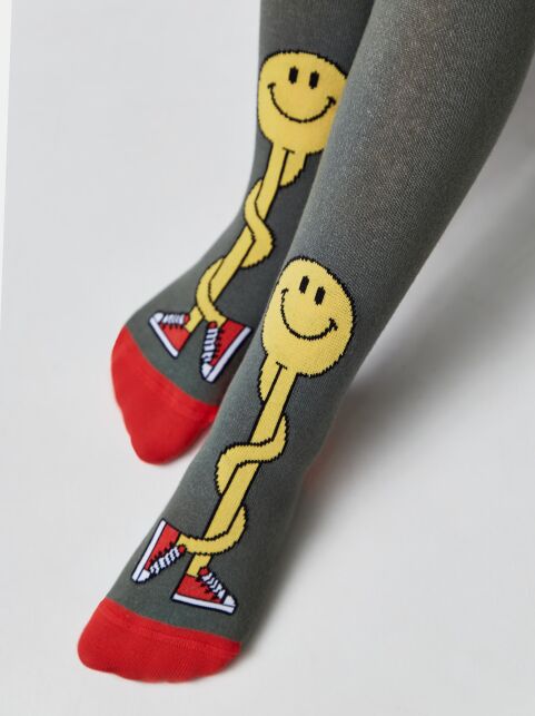 Хлопковые колготки с рисунком “Smile” - купить в интернет-магазине Conte