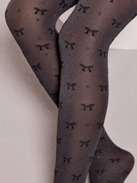 Колготки с рисунком "бантики" SAMIRA - купить в интернет-магазине Conte
