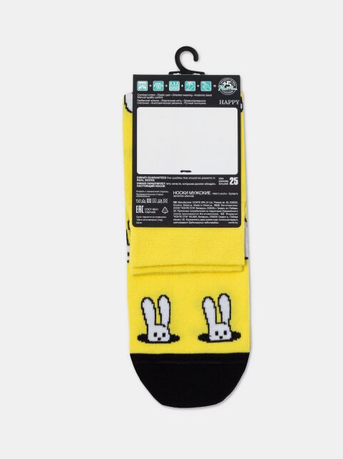 Хлопковые носки с рисунком «Rabbits» - купить в интернет-магазине Conte