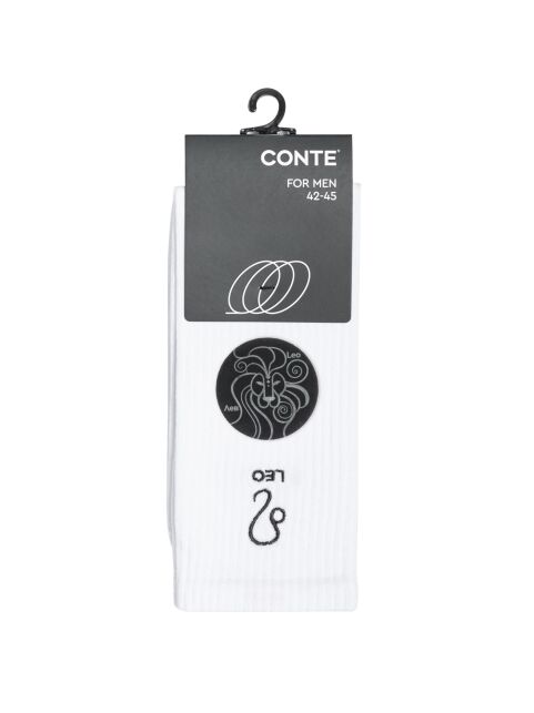 Удлинённые хлопковые носки с вышивкой «Лев» - купить в интернет-магазине Conte