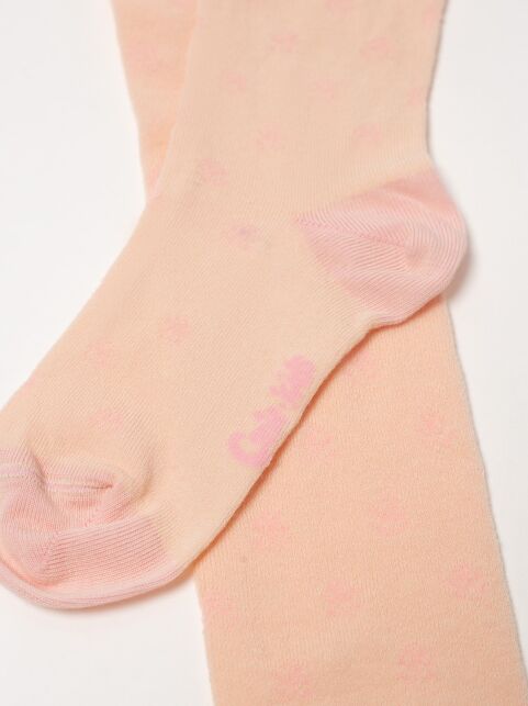 Хлопковые колготки с рисунком «цветы» - купить в интернет-магазине Conte