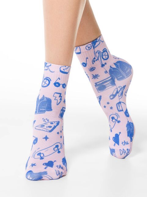 Укороченные носки с хлопком «Mood» - купить в интернет-магазине Conte