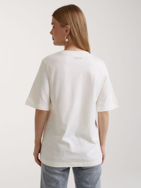 Футболка из хлопка с рисунком «Fiori» LD 3036 - купить в интернет-магазине Conte