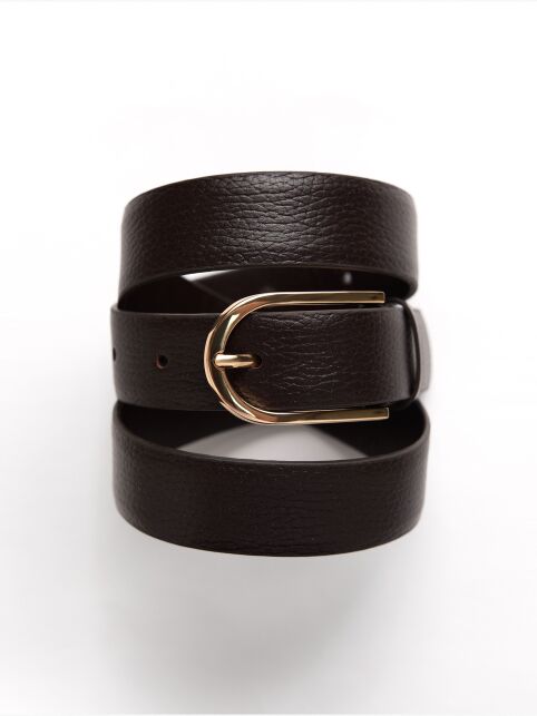 Коричневый ремень из натуральной кожи CONTE 1051 - купить в интернет-магазине Conte