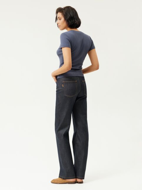 Футболка из хлопка в рубчик BASIC COLLECTION - купить в интернет-магазине Conte