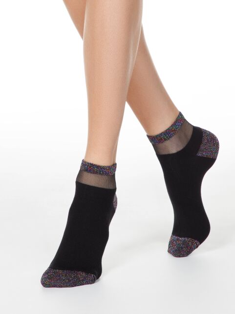 Короткие носки ACTIVE с люрексом - купить в интернет-магазине Conte