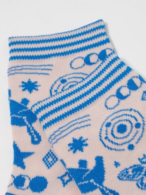 Хлопковые носки с рисунками «Symbol» - купить в интернет-магазине Conte