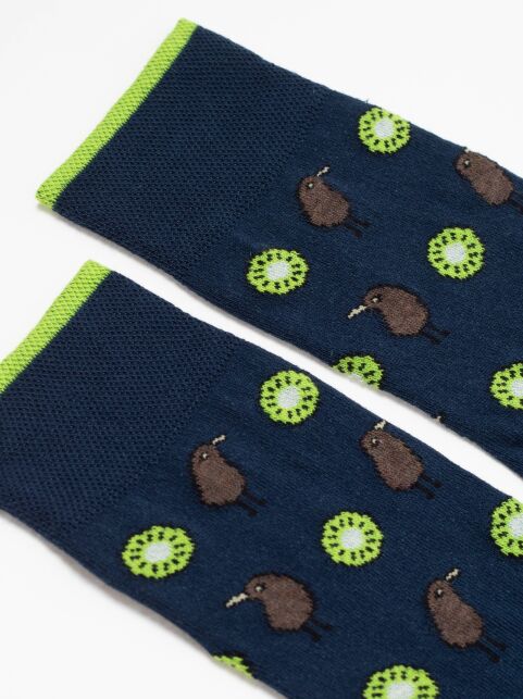 Хлопковые носки HAPPY с рисунком «Киви» - купить в интернет-магазине Conte