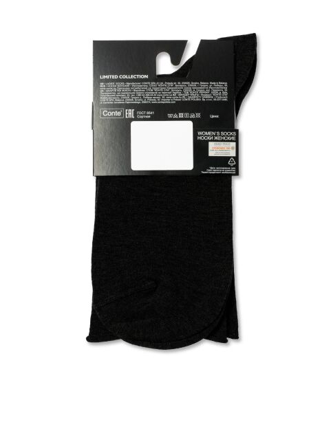 Носки без резинки из премиальной пряжи с вискозой и кашемиром - купить в интернет-магазине Conte