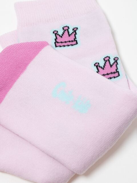 Хлопковые светло-розовые носки SOF-TIKI с махровой стопой - купить в интернет-магазине Conte