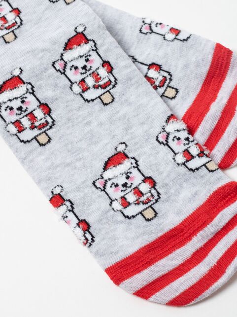 Новогодние носки с рисунком «Мишка» - купить в интернет-магазине Conte