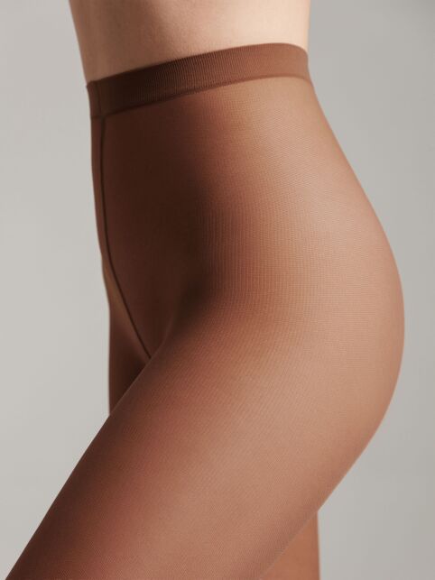 Матовые колготки женские с эффектом тюля TULLE Lycra® - купить в интернет-магазине Conte