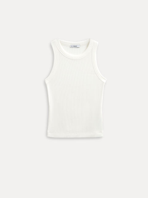 Топ в рубчик из вискозы LT 3419 - купить в интернет-магазине Conte