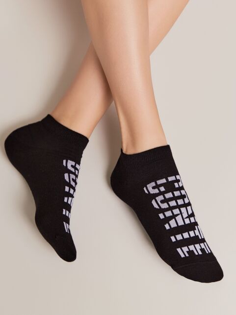 Короткие спортивные носки из хлопка с рисунками ACTIVE, модель 574 - купить в интернет-магазине Conte