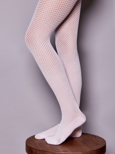 Ажурные хлопковые колготки Miss, модель 616 - купить в интернет-магазине Conte