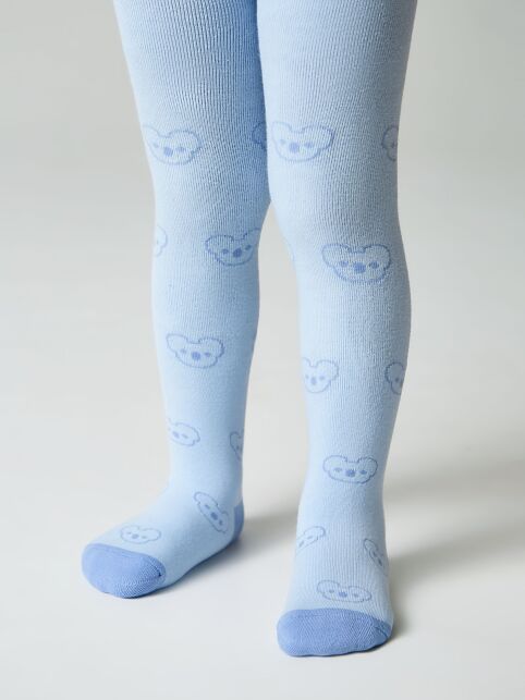 Колготки SOF-TIKI (махровые внутри) с рисунком "коалы" - купить в интернет-магазине Conte