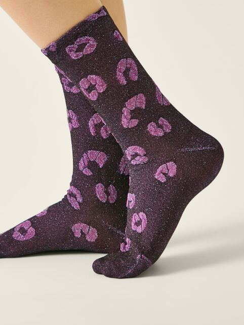 Носки из вискозы с люрексом - купить в интернет-магазине Conte