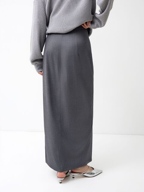 Джемпер свободного силуэта с отложным воротником стойкой LDK 24108 - купить в интернет-магазине Conte