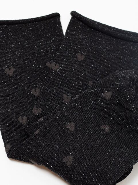 Удлиненные носки FANTASY с люрексом, модель 592 Удлиненные носки FANTASY с люрексом, модель 592 - купить в интернет-магазине Conte