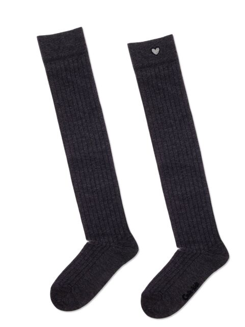 Хлопковые гольфины с сияющим сердечком - купить в интернет-магазине Conte