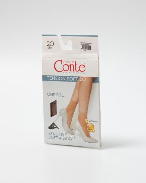 Носки с уплотненной резинкой TENSION SOFT 20 (1 пара) - купить в интернет-магазине Conte