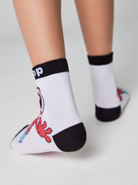 Хлопковые носки «Глазастики» Tip-top - купить в интернет-магазине Conte