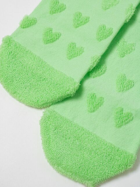 Махровые носки из хлопка с объемным рисунком «сердечки» COMFORT, модель 549 - купить в интернет-магазине Conte