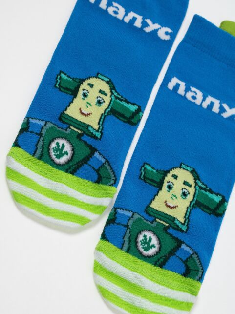 Носки с рисунком Папус по лицензии «Фиксики» - купить в интернет-магазине Conte