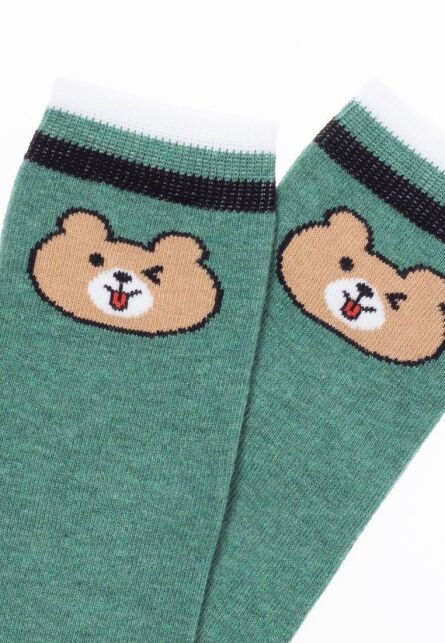 Хлопковые носки с рисунком “Bear” - купить в интернет-магазине Conte