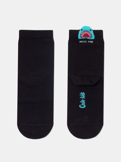 Удлиненные носки в рубчик с декоративным пикотом “Shark” - купить в интернет-магазине Conte