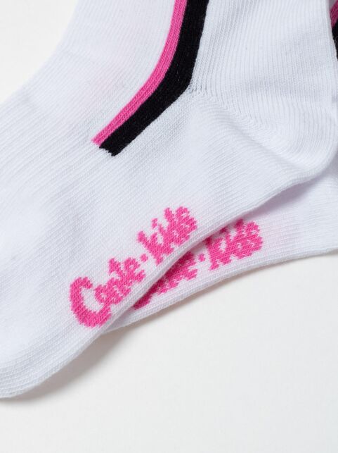 Короткие белые спортивные носки ACTIVE lycra®, модель 954 - купить в интернет-магазине Conte