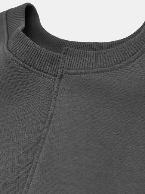 Джемпер из футера с ассиметричной планкой на горловине LD 3231 - купить в интернет-магазине Conte