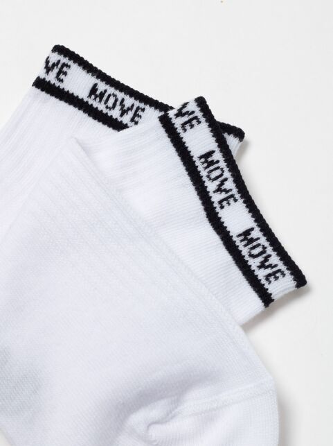 Короткие бело-черные спортивные носки ACTIVE lycra®, модель 580 - купить в интернет-магазине Conte