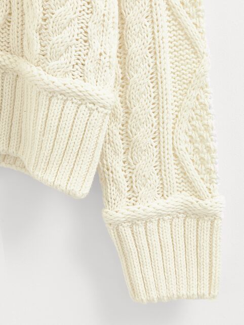 Джемпер с объёмным переплетением из пряжи с хлопком LDK 24140 - купить в интернет-магазине Conte