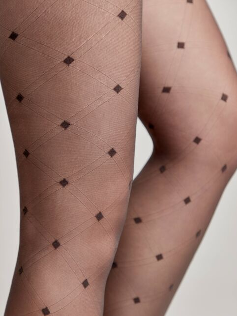 Колготки c рисунком «ромбы» SHAPE - купить в интернет-магазине Conte