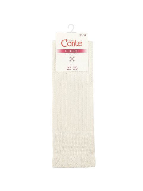 Гольфы с воздушными рюшами и хлопком CLASSIC - купить в интернет-магазине Conte