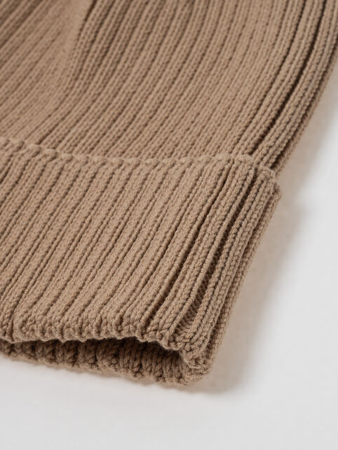 Шапка с отворотом из пряжи с хлопком 24с-34сп Шапка с отворотом из пряжи с хлопком 24с-34сп - купить в интернет-магазине Conte